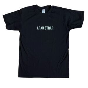 Arab Strap Glow in the Dark Band Tee Shirt Medium Black Slowcore Indie Rock